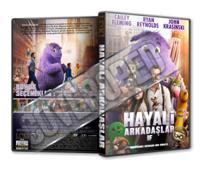 Hayali Arkadaşlar - IF - 2024 Türkçe Dvd Cover Tasarımı